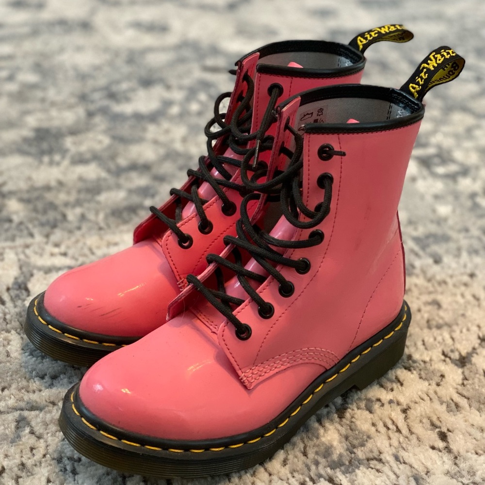 Dr. Martens Pink Boots